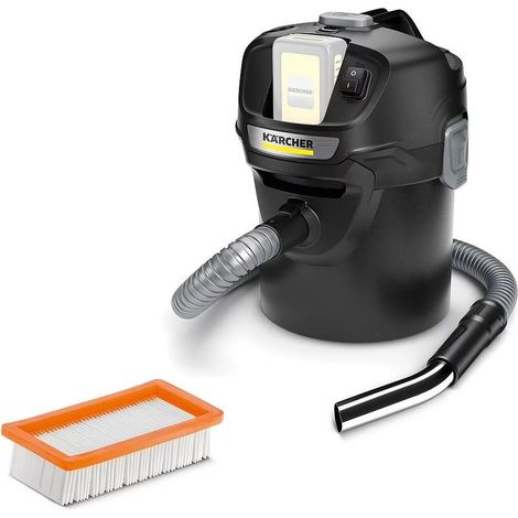 [JAMAIS UTILISÉ] Karcher - Aspirateur cendres et poussières 18V cuve 14L sans batterie ni chargeur AD 2 Sans fil - 1.348-300.0