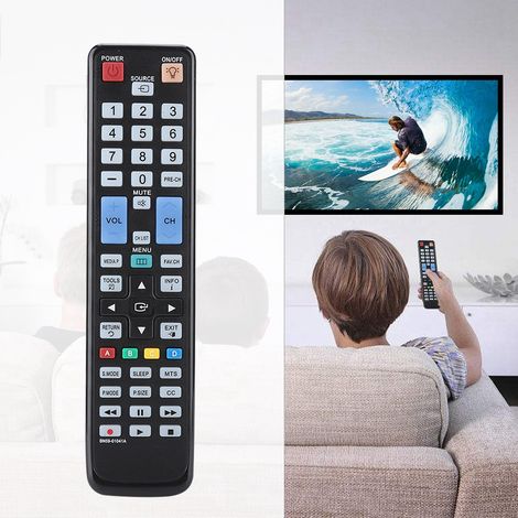 Télécommande universelle Samsung BN59-01041A compatible avec téléviseurs et appareils multimédias (1/5)