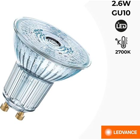 Osram 608214 Ampoule LED Parathom PAR16 35 827 GU10 36DEG 2,6W 230lm (1/5)