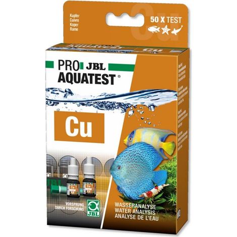 Kit test acqua acquario JBL cu test 50 misurazioni
