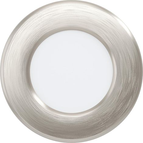 LED Spot encastrable Fueva 5, Ø 8,6 cm, spot LED acier et surface (1/5)