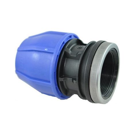 Conector de compresión de tipo enlace mixto r/hembra 32mm x 1" (1/2)