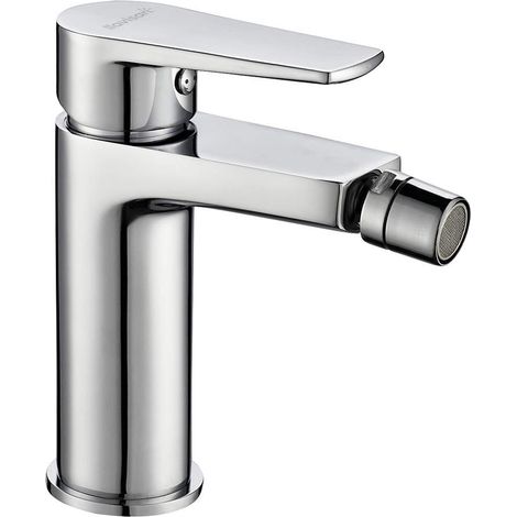 Kibath Grifo de Bidet monomando ASTRO acabado CROMO brillo fabricado en latón (1/4)