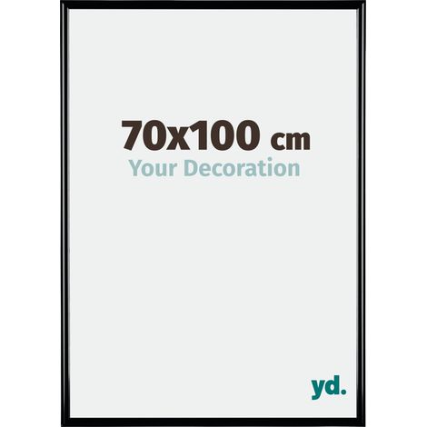 yd. - Cadre photo 70x100 - Noir Brillant - Plastique - Bordeaux (1/5)