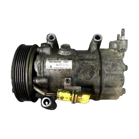 [PRODUIT D'OCCASION] Compresseur Air Conditionne CITROEN C3 Ph2 2005-2010 ♻️ Ref Oe. 9800821980 - Garantie à vie (1/4)