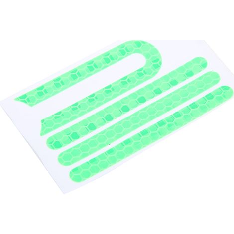 Autocollants réfléchissants sécurité pour Xiaomi M365 et Pro, bandes adhésives I et U pour trottinette électrique (1/5)