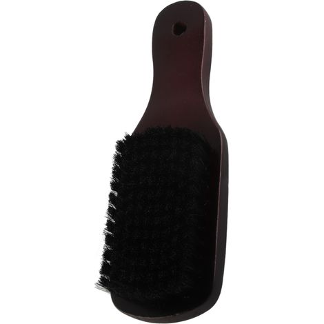 Brosse à barbe en bois, manche ergonomique, poils à haute élasticité pour homme, entretien et coiffage de la moustache et du bouc. (1/5)