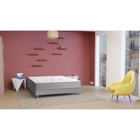 Matelas EQUILIBRE 160x200, ressort ensachés, ferme, H25 (1/5)