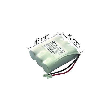 ACCUMULATEUR NICD 3.6 V 700 MAH POUR PIECES ACCESSOIRES TELEPHONIE - 2896969 (1/2)