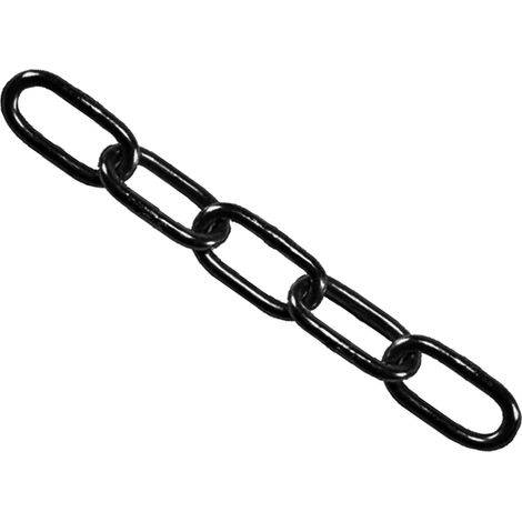 Faithfull - Catena, 15 m x 6 mm, colore: Nero (1/2)