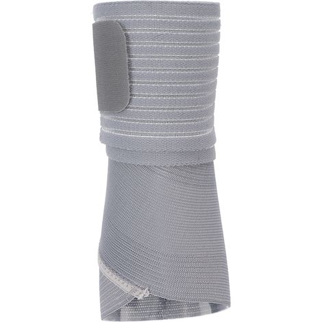Attelle de cheville grise en nylon - Compression, protection contre les entorses, bandage de soutien pour pied (1/5)