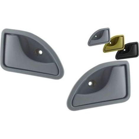 2 x Handle portiere before left AND right TWINGO/KANGOO, WARRANTY HAS LIFE (Gray) (1/3)