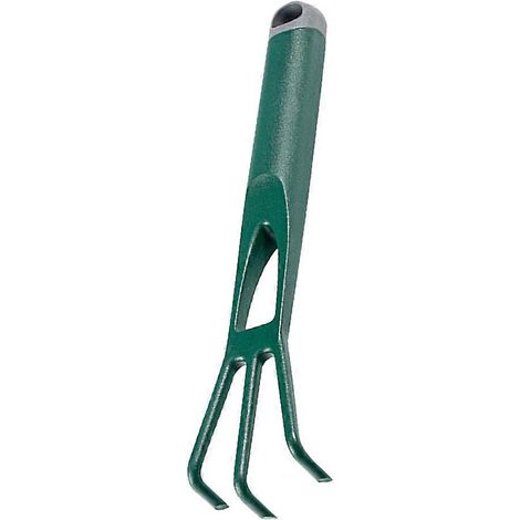 Râteau de jardin vert, râteau ameubli pour le jardinage extérieur (1/5)