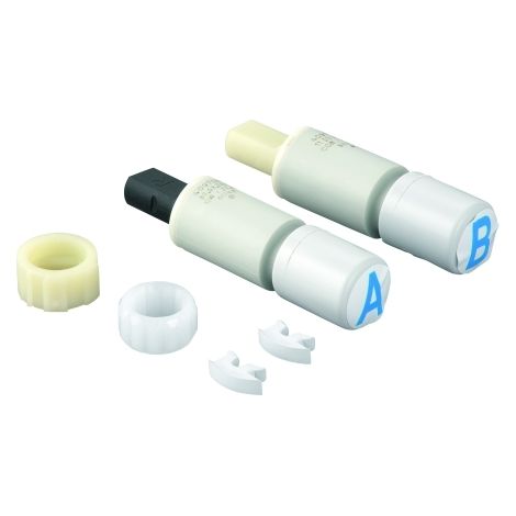 Grohe Stoßdämpfer für Bau Keramik WC-Sitz mit Soft Close, links und rechts, Weiß, 49528000 (1/3)