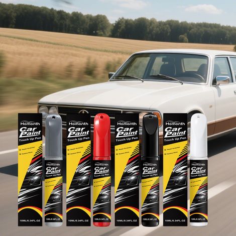 Autokratzer-Ausbesserungsstift-Serie: Einfache Anwendung, deckt Autolack ab, kompakt und tragbar – 10 ml -- BIEMMEDUE (1/5)