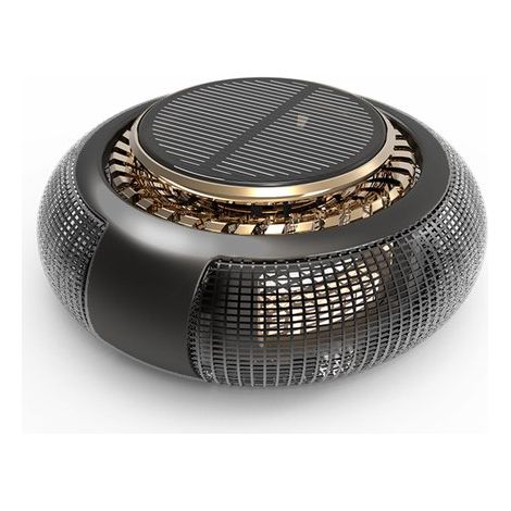 Deodorante per auto intelligente, diffusore di aromi rotante a energia solare per veicoli, accessori per auto, decorazione aromaterapica per auto (sc) (1/5)