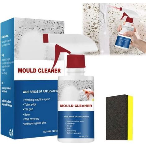 Mousse Anti-moisissures - 60 ml - Pour Cuisines et Salles de Bain - Traitement Humidité (1/4)