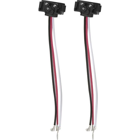 Set mit 2 ovalen 15 cm (6 Zoll) 10 LED-Rückleuchten für LKWs, Seitenmarkierungsleuchten, Aufbau-Blinker, bernsteinfarben (1/5)