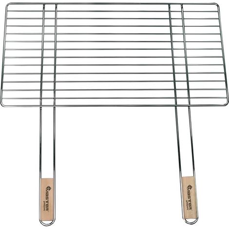 Rechteckiger Grillrost zum Grillen von Fleisch und Fisch MG253 58x30 cm