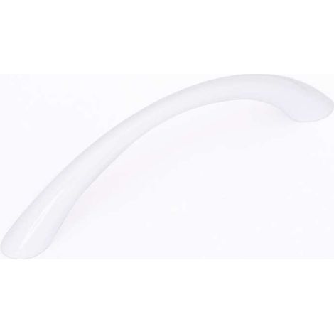 MANIGLIA CLASSICA 64MM IN PLASTICA LACCATA BIANCA