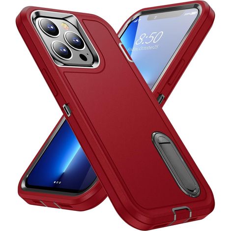 Étui antichoc ultra-résistant pour iPhone 6,1 pouces, protection de qualité militaire, protège l'écran et l'appareil photo, découpes précises pour une réactivité optimale. (1/2)
