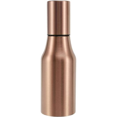 Bouteille d'huile d'olive en acier inoxydable avec bec verseur étanche, pot à épices, bouteille à vinaigre, bouteille anti-poussière - (1/4)
