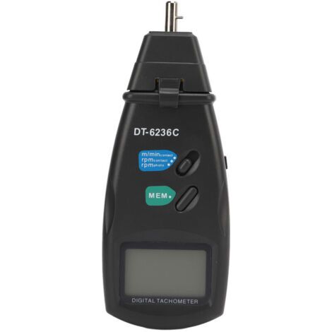 DT6236C photoélectrique/contact tachymètre multifonction deux-en-un combinaison simplifiée (sans batterie) (1/4)