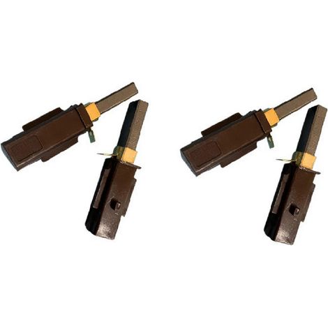 Lot de 4 balais de charbon pour moteur d'aspirateur Ametek Lamb Tools, références 2311480, 333261 et 33326-1. (1/5)
