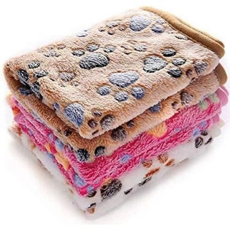 2er-Pack saugfähige und waschbare Hundedecken, weiche Haustierhandtücher (76 cm x 52 cm), ideal zum Baden und Pflegen (1/3)