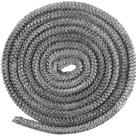 12 mm x 2,5 m, Cordon d'étanchéité pour cheminée, ruban d'étanchéité pour cheminée Cordon d'étanchéité résistant à la chaleur, avec de nombreux modèle (1/5)