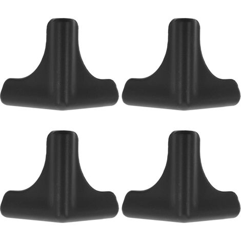 d angle en silicone pour meubles noirs lot de 4 protections (1/5)