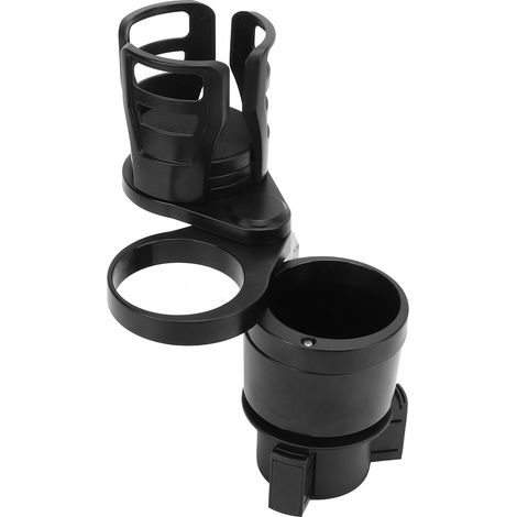 Porte-gobelet universel 2 en 1 pour voiture, avec base réglable (1/5)