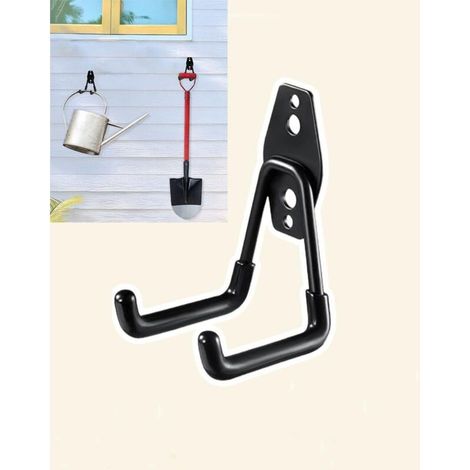 Crochets de rangement de garage en acier robuste avec revêtement antidérapant pour maison, salle de bain, cuisine, vélo, échelle et outils de jardin Petit DJA18-10 (1/5)