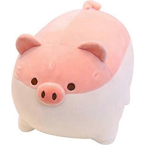 Oreiller en peluche cochon doux et dodu, adorable petite peluche cochon, cadeau de literie, cadeau de naissance. (1/5)