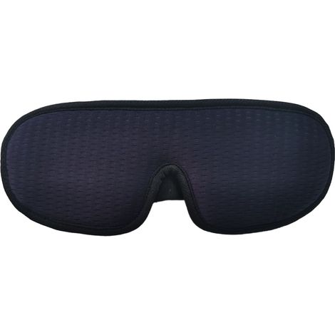 Masque de sommeil occultant pour hommes et femmes, protection oculaire idéale pour les voyages, les siestes et le sommeil nocturne, confortable et respirant.