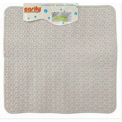 Cleafe - Tappeto Tappetino In Pvc Antiscivolo Per Vasca Da Bagno Doccia 50 X 50 Cm 59316 - (1/2)