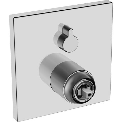 Hansa Varox Pro - Grifo empotrado de bañera con conmutador para 2 salidas, cromo 40529073 (1/3)
