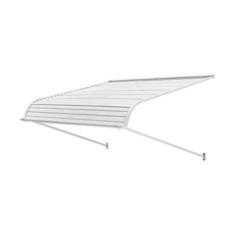 Auvent de Porte d'Entrée 122x106 6 cm Marquise de Porte (1/5)