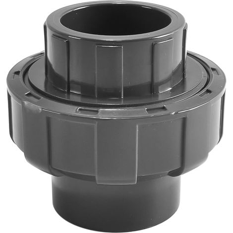 Raccord de tuyau en PVC - Manchon adhésif étanche - Convient pour les piscines, la maison et la plomberie - ID 40 mm (1/5)