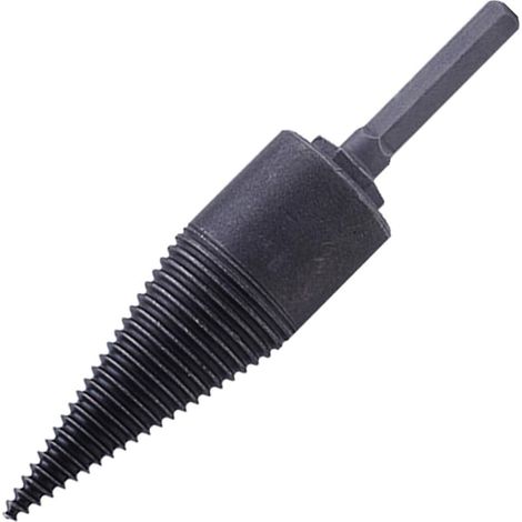 AGE Foret à bois de chauffage fendeur de bois-tige hexagonale broyeur de bûches alésoir perceuse électrique outils de travail du bois 32 mm (1/3)