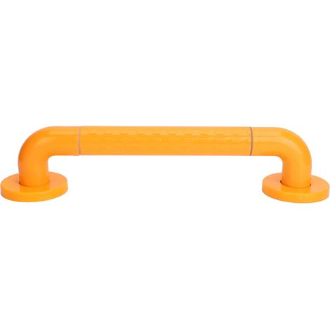 Barre d'appui douche antidérapante poignée de sécurité salle de bain main courante jaune pour personnes âgées handicapées maison hôtel (1/5)