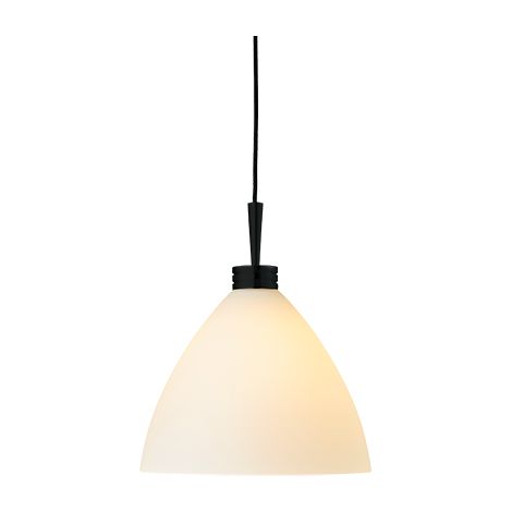 Maxi Plafonnier Dome Suspension Noir 1x E27 (1/2)