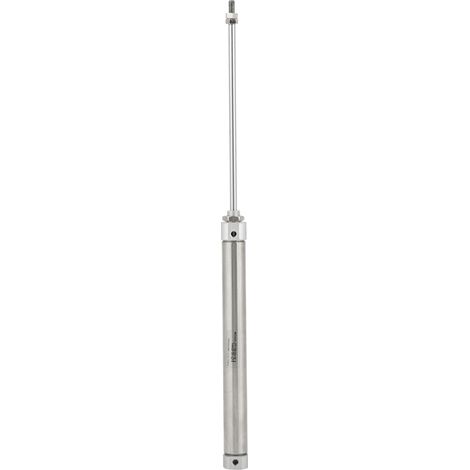 Cylindre pneumatique double effet en acier inoxydable CDJ2D16-125B, diamètre 16 mm, course 125 mm (1/5)