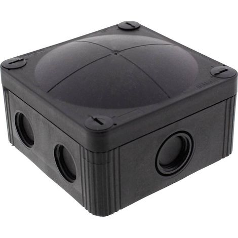 Wiska 10105603 Boîte de dérivation (L x l x H) 95 x 95 x 60 mm noir (RAL 9005) IP66/IP67 1 pc(s) (1/2)