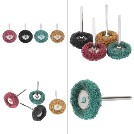 Lot de 40 tampons de polissage abrasifs pour outil rotatif (1/5)