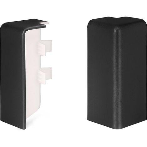 KGM Außenecken für Sockelleiste Modern anthrazitgrau 16 x 58 mm
