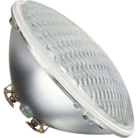 Bricoomarket – Projecteur LED piscine PAR56 300W étanche IP68 – Lumière submersible 12V DC/AC – 3000K blanc chaud – Installation simple sous-marine
