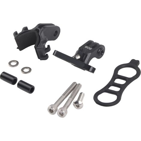 Montageadapter für Action-Kameras mit Blitzhalterung aus Aluminiumlegierung für Fahrradvorbau (1/5)