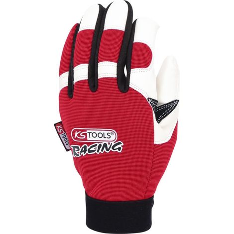 KS-Tools 310.0260 Leder-Mechaniker-Handschuh,XXL (1/5)