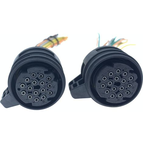 Connecteur d'origine pour cartes électroniques de transmission/calculateurs des modèles Volkswagen, Audi, Golf, Sagitar, Magotan, CC, TT et Scirocco -- JB1969-16P